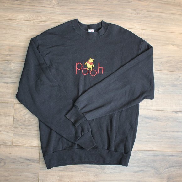 Tops - Vintage Winnie the Pooh Embroidered Sweatshirt Size M